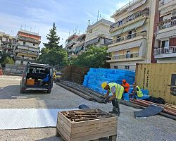 Σε πλήρη εξέλιξη οι εργασίες για το νέο διδακτήριο του 5ου Δημοτικού Σχολείου Αμπελοκήπων