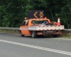 Εργασίες συντήρησης στην Ενωτική Οδό Σίνδου από την Περιφέρεια Κεντρικής Μακεδονίας