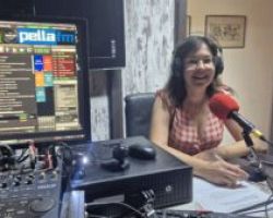 Συνέντευξη με την Αντιδήμαρχο Πολιτισμού δήμου Πέλλας, Ευφροσύνη Μερεμητσάκη στον pellaFm 103,3