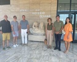 Επίσκεψη αυστραλών τουριστικών δημοσιογράφων στην Πέλλα
