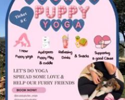 Το πρώτο Puppy Yoga έρχεται στην Χαλκιδική!