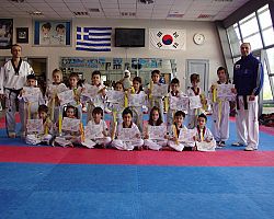 Προαγωγικές εξετάσεις έγχρωμων ζωνών στον Α.Σ. taekwondo «Φίλιππο» Γιαννιτσών.