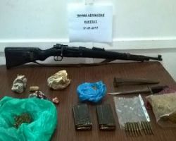 Ναρκωτικά και πολεμικό όπλο βρέθηκε σε σπίτι στην Έδεσσα