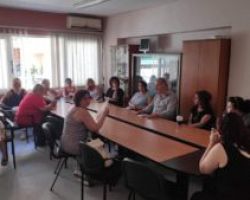 Συναντήσεις Γιάννη Σηφάκη με εργαζόμενους στα Εργατικά Κέντρα Έδεσσας και Γιαννιτσών