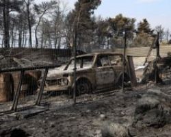 Σε ύφεση και οριοθετημένη η πυρκαγιά στην Εύβοια – κάηκαν 23.565 στρέμματα