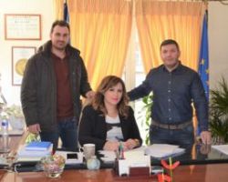 Υπογραφή σύμβασης για την προμήθεια και εγκατάσταση συστήματος τηλεελέγχου, τηλεχειρισμού του πόσιμου νερού στο Δήμο Σκύδρας
