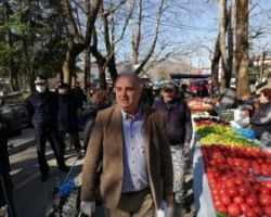 Επίσκεψη στην λαϊκή αγορά σε συνεργασία με την Ελληνική Αστυνομία