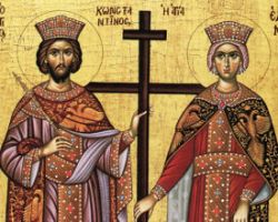 Αγρυπνία για την εορτή των Αγίων Κωνσταντίνου και Ελένης στα Γιαννιτσά