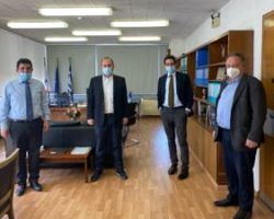 Λάκης Βασιλειάδης – Συνάντηση εργασίας στον ΟΣΕ για τον  Σιδηροδρομικό Σταθμό Σκύδρας