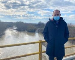 Επικοινωνία Λάκη Βασιλειάδη για την αντιπλημμυρική προστασία στην Τάφρο 66 και τον  Λουδία ποταμό