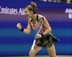 Πλίσκοβα – Σάκκαρη 0-2: Ασταμάτητη η Μαρία, ισοπέδωσε την Τσέχα σε 81 λεπτά και προκρίθηκε στα ημιτελικά του US Open