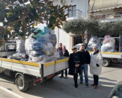 Αποστολή της ανθρωπιστικής βοήθειας για τις σεισμόπληκτες περιοχές Τουρκίας και Συρίας