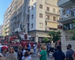 Έσβησε η φωτιά που ξέσπασε σε ιδιωτική κλινική στο κέντρο της Θεσσαλονίκης