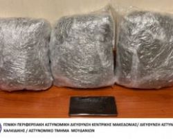 Συνελήφθησαν 2 άτομα σε ξεχωριστές περιπτώσεις σε περιοχές  της Θεσσαλονίκης για διακίνηση ναρκωτικών