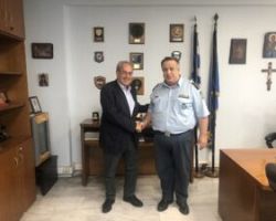 Επίσκεψη του Γ. Μυλόπουλου στην Γενική Αστυνομική Διεύθυνση Θεσσαλονίκης