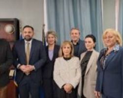 Συνάντηση της Περιφερειάρχη Κεντρικής Μακεδονίας Αθηνάς Αηδονά με Δημάρχους της Π.Ε. Χαλκιδικής
