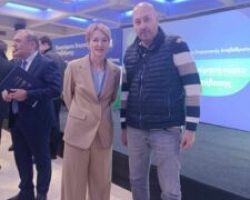 Σε εκδήλωση για την ενεργειακή αναβάθμιση που οδηγεί στην πράσινη μετάβαση ο Πρόεδρος της ΔΕΥΑΠ Κ. Κεχαγιαδάκης
