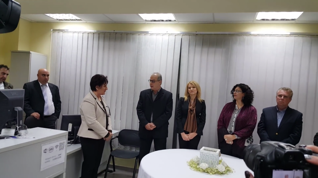 Χαιρετισμός του Γιάννη Σηφάκη στα εγκαίνια των γραφείων του ΟΑΕΔ στην Έδεσσα