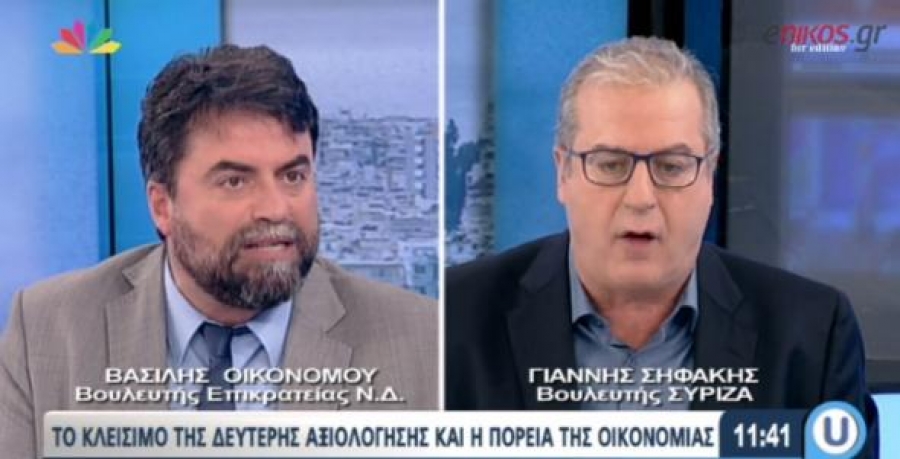 Άγρια κόντρα στον “αέρα” για το ασφαλιστικό