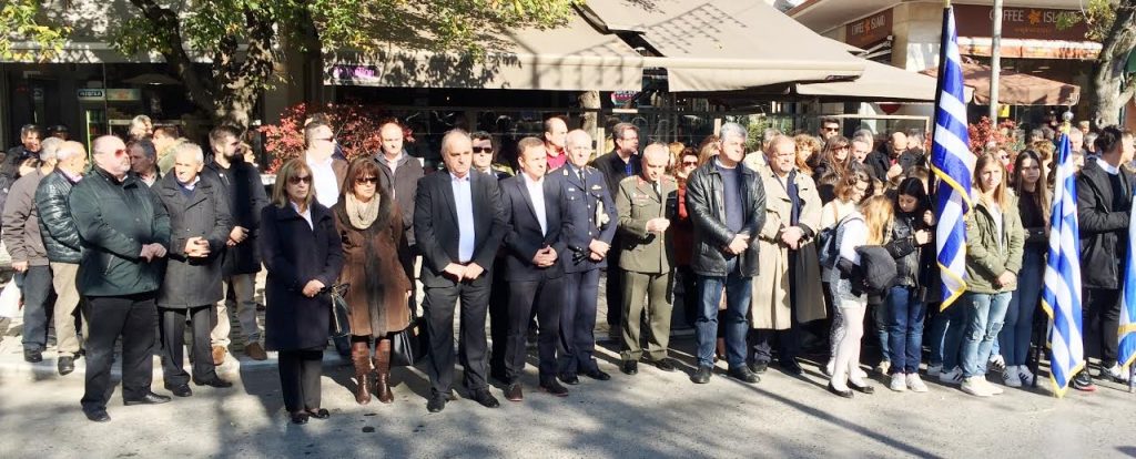 Την 43η Επέτειο του Πολυτεχνείου τίμησε η Αν. Αντιπεριφερειάρχης Πέλλας Αθηνά Αηδονά