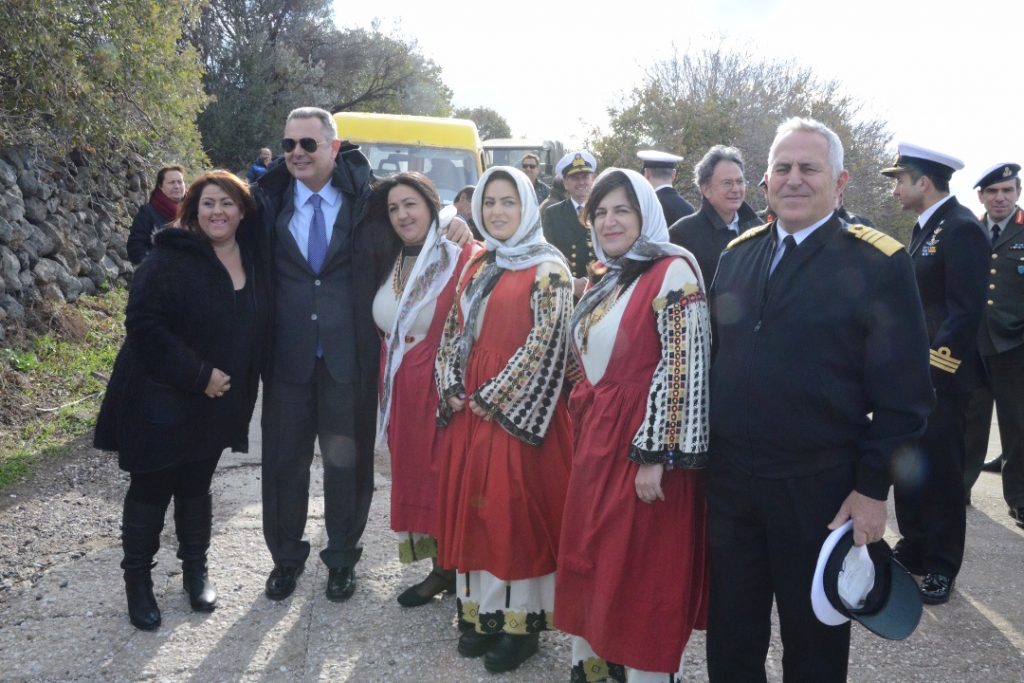 Πάνος Καμμένος με τον Πρωθυπουργό Αλέξη Τσίπρα στη Νίσυρο και την Τήλο