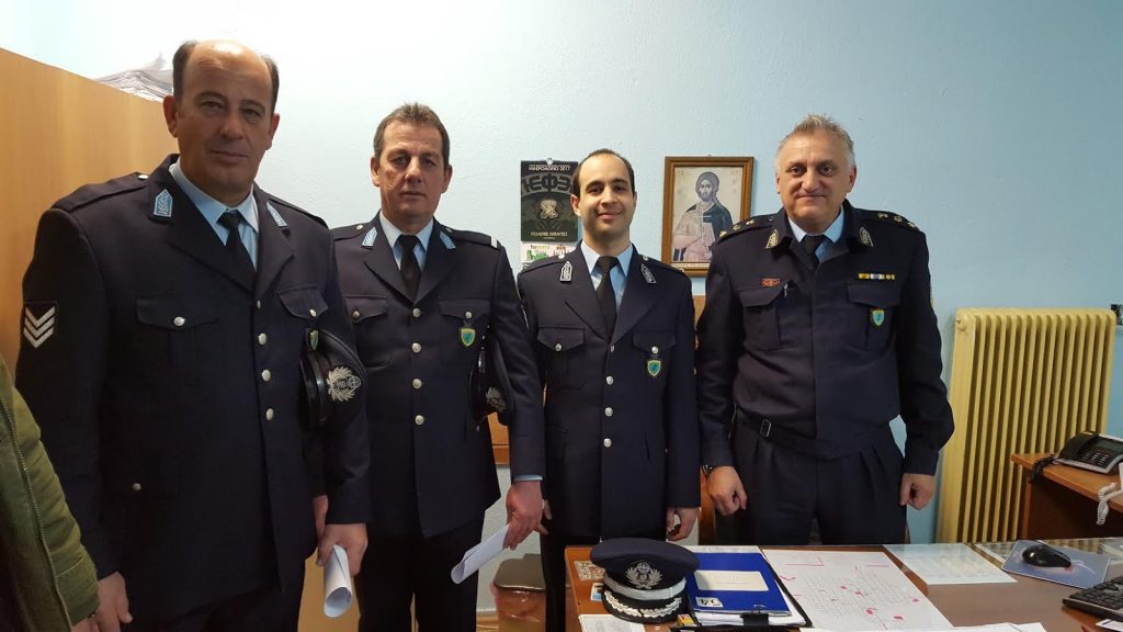 Απονομή ηθικής αμοιβής Ευαρέσκειας και επαίνου σε αστυνομικούs του νομού Πέλλας