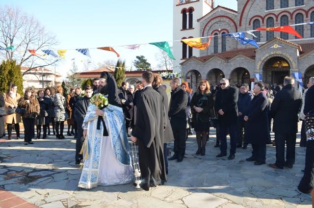 Γιορτάστηκαν τα Θεοφάνια στη Σκύδρα.