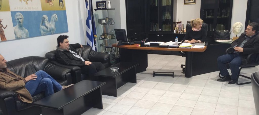 Εθιμοτυπική επίσκεψη του Οδοντιατρικού Συλλόγου Πέλλας στην Αν. Αντιπεριφερειάρχη