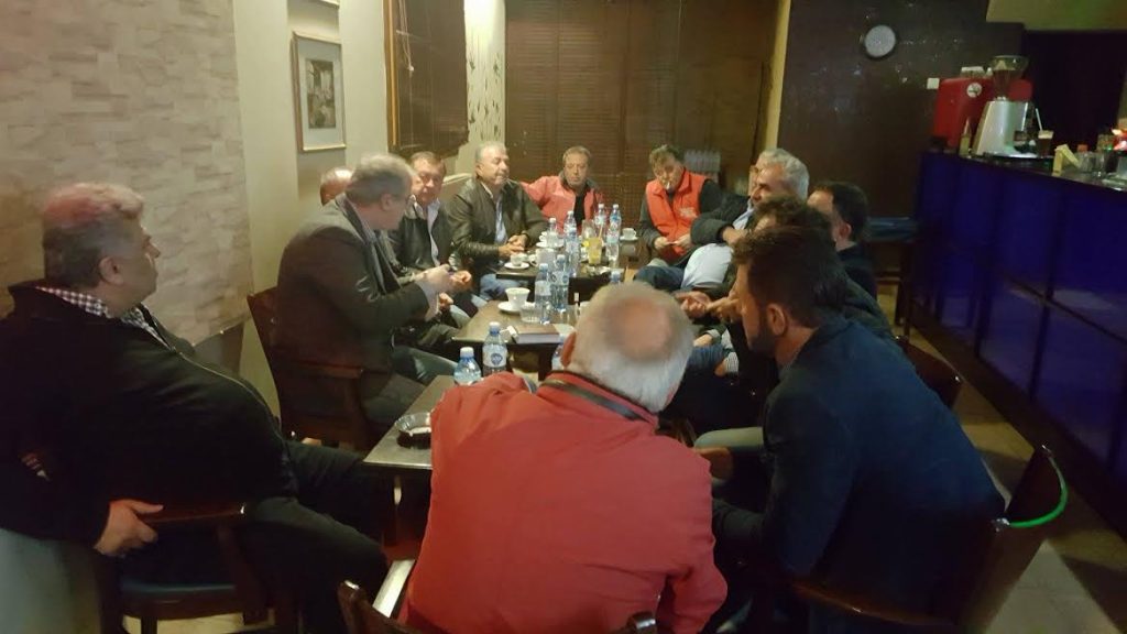 Ο Γιάννης Σηφάκης σε Αρσένι και Εξαπλάτανο με αγρότες και κτηνοτρόφους για την ίδρυση οργανώσεων και ομάδων παραγωγών