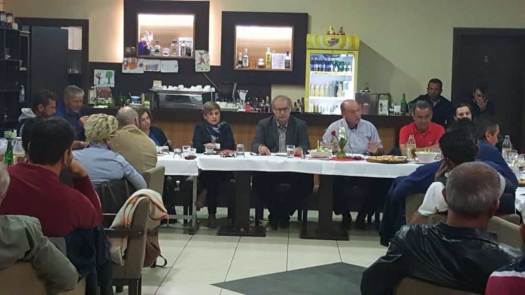 Μεγάλη σύσκεψη του ΣΕΑΣ με πρόεδρο ΕΛΓΑ και 35 συνεταιρισμούς και Ομάδες παραγωγών της Πέλλας