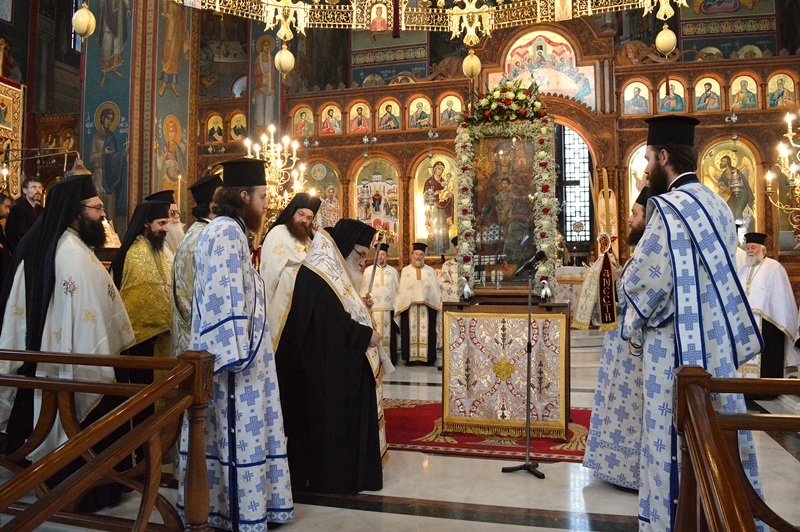 Λιτάνευση Παναγίας Ελεούσης και Αρχιερατικός εσπερινός στην Έδεσσα