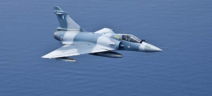 Πτώση μαχητικού Mirage 2000 νότια των Σποράδων -Σώος ο πιλότος