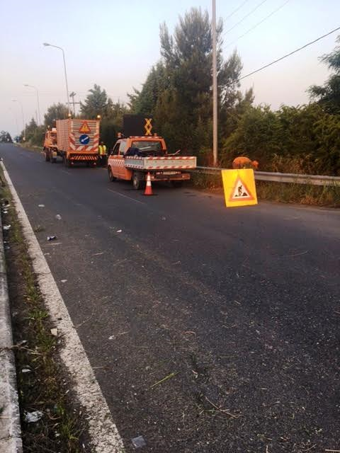 Σε εξέλιξη το έργο καθαρισμού από χόρτα στο Εθνικό και Επαρχιακό Οδικό Δίκτυο της Π.Ε. Πέλλας