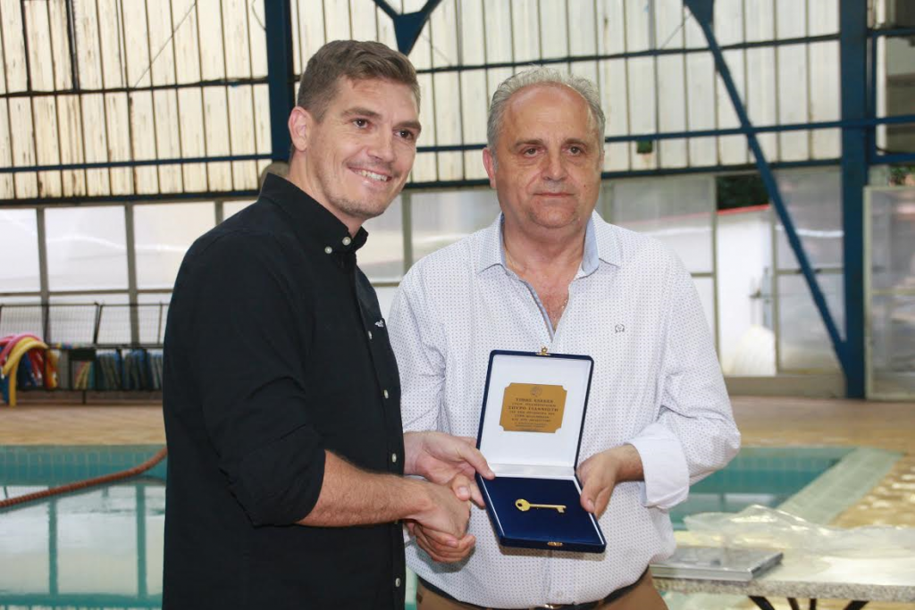 Βράβευση Ελλήνων Πρωταθλητών Κολύμβησης