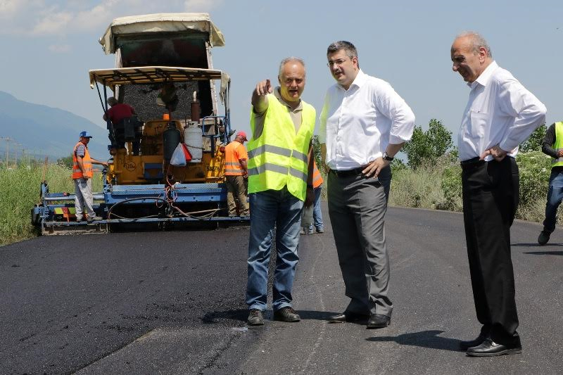 Επιθεώρηση του περιφερειάρχη, Απόστολου Τζιτζικώστα, σε έργα στις Σέρρες