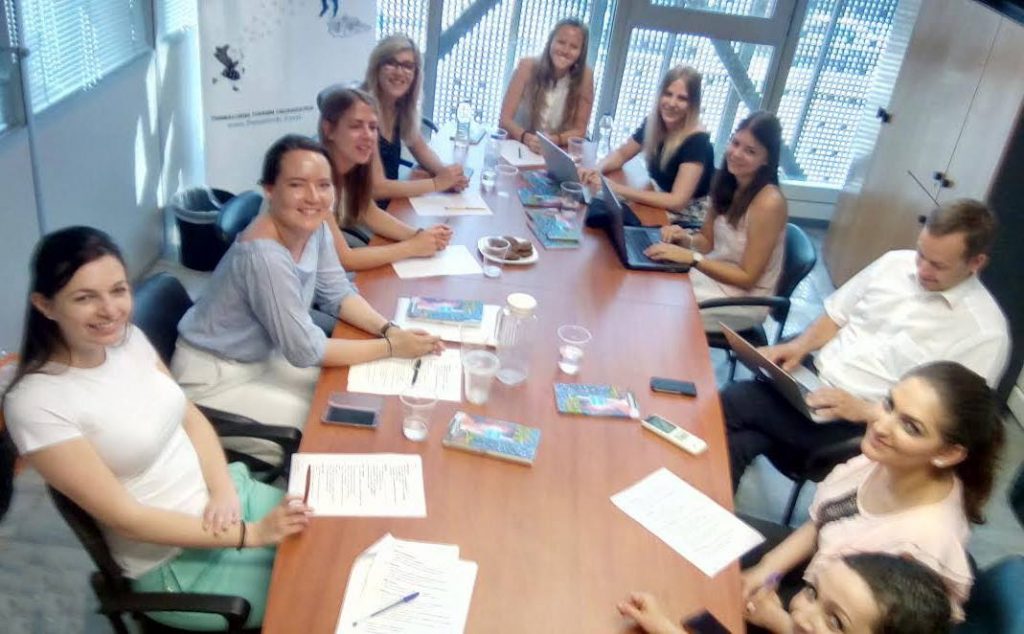 Επίσκεψη 7 φοιτητριών από την Ελβετία στα γραφεία οργανισμού τουρισμού Θεσσαλονίκης