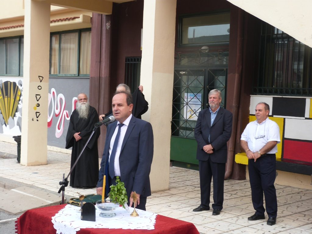 Σε αγιασμούς σχολείων ο δήμαρχος Πέλλας