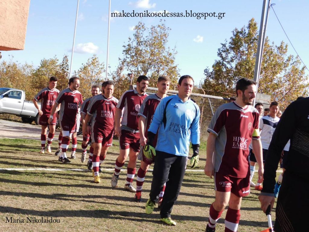 Αστραπή Ζέρβης – Μακεδονικός Έδεσσας 6-1