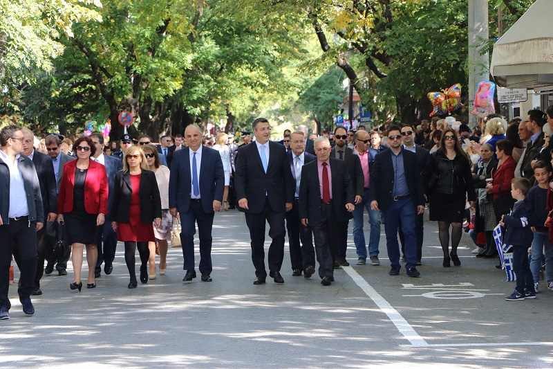 Ο Απόστολος Τζιτζικώστας στις εκδηλώσεις εορτασμού της Απελευθέρωσης της Έδεσσας