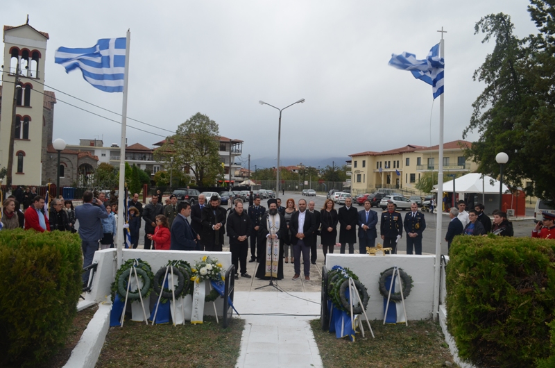 Γιορτάστηκε η επέτειος της εποποιίας του ΟΧΙ στη Σκύδρα. Δήλωση της Δημάρχου Κατερίνας Ιγνατιάδου