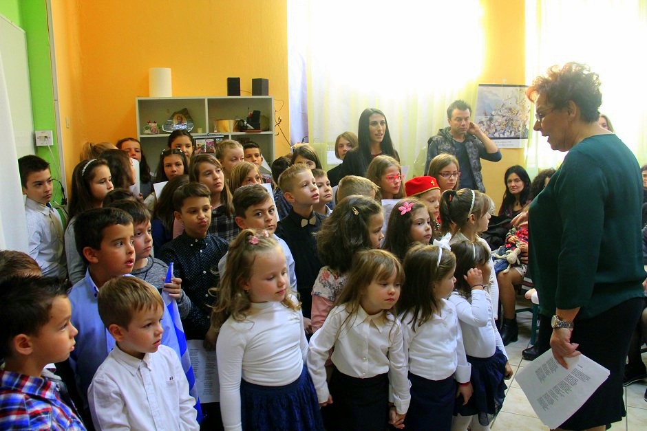 Μήνυμα του Δημάρχου Αλμωπίας από το δημοτικό σχολείο Όρμας για το έπος του 40: ” Οι ήρωες πολεμούν σαν Έλληνες”