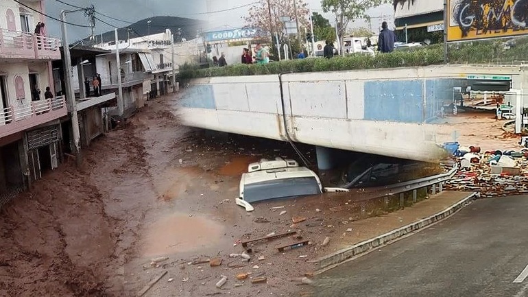 Εκτεταμένες καταστροφές στη Μάνδρα – Μία νεκρή