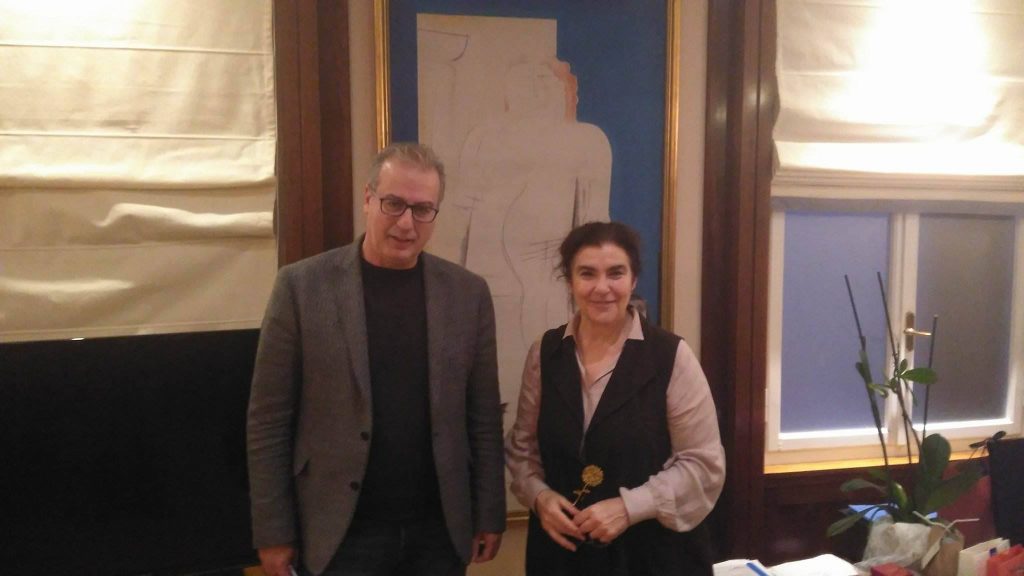 Συνάντηση Γιάννη Σηφάκη με την Υπουργό Πολιτισμού για θέματα αρχαιοτήτων στην Πελλαία χώρα, στον Λόγγο της Έδεσσας και στο Κάστρο της Χρυσής