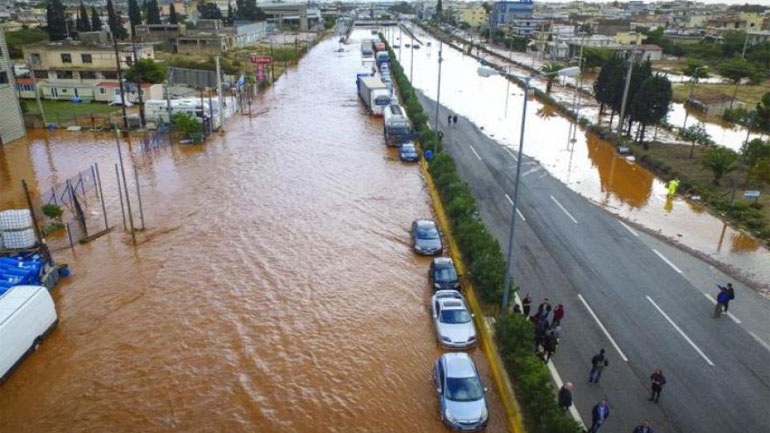 Αυξημένος ο κίνδυνος πλημμυρών στην Ευρώπη και στην Ελλάδα