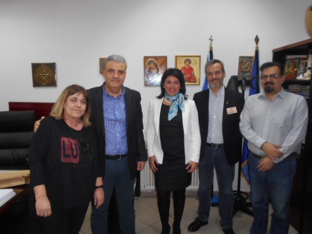 Επίσκεψη Κων. Ζέρβα στις γυναικείες φυλακές των Διαβατών με αφορμή την Παγκόσμια Ημέρα Γυναίκας