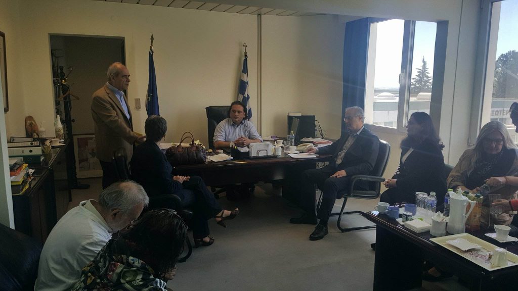 Επίσκεψη του Γ. Σηφάκη στα Νοσοκομεία Έδεσσας και Γιαννιτσών