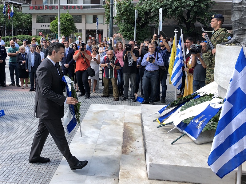 ο Περιφερειάρχης Κεντρικής Μακεδονίας Απόστολος Τζιτζικώστας στις εκδηλώσεις μνήμης για την Γενοκτονία των Ποντίων