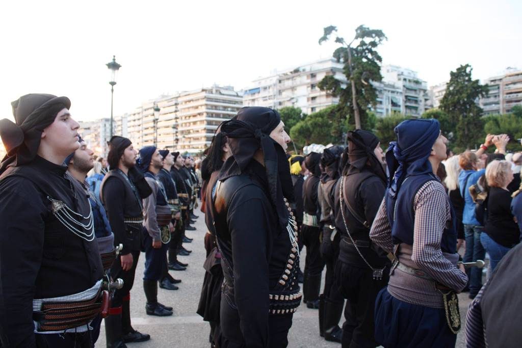 Τιμητικό Άγημα και Τμήμα Στρατιωτικής Μουσικής στον Εορτασμό της Ημέρας Μνήμης της Γενοκτονίας των Ποντίων, στην Θεσσαλονίκη