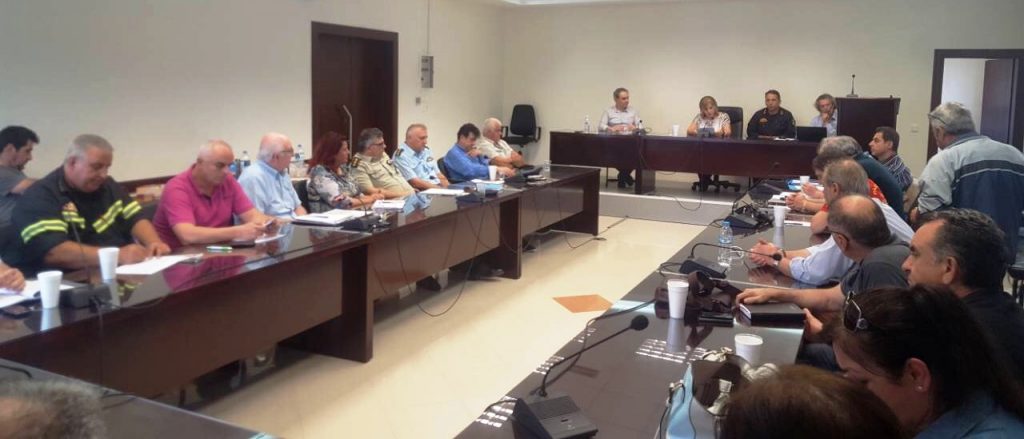 Πλήρης ετοιμότητα του Τοπικού και Περιφερειακού μηχανισμού πολιτικής προστασίας ενόψει της αντιπυρικής περιόδου
