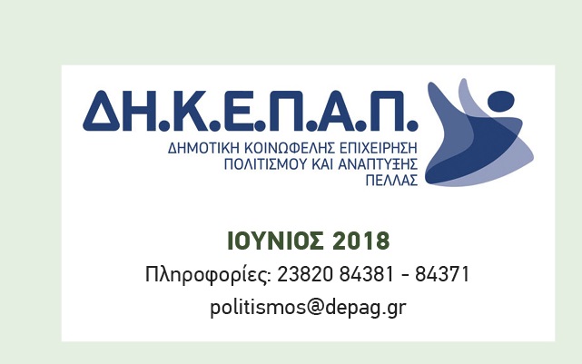 Ποιες εκδηλώσεις θα πραγματοποιηθούν τον Ιούνιο στα Γιαννιτσά